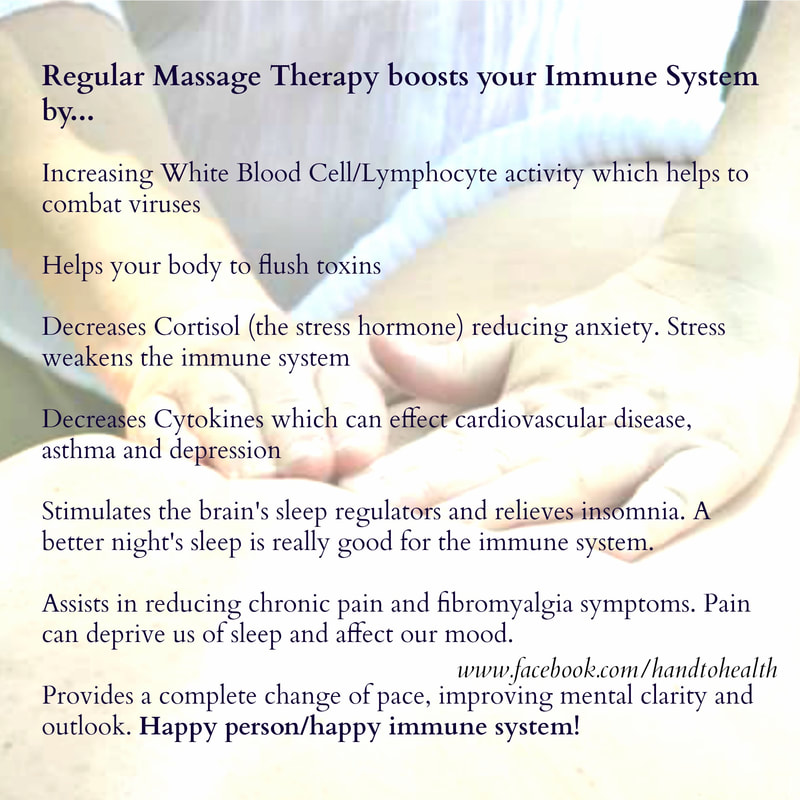 Massage Therapy For Your Immune System Hand To Healthcom